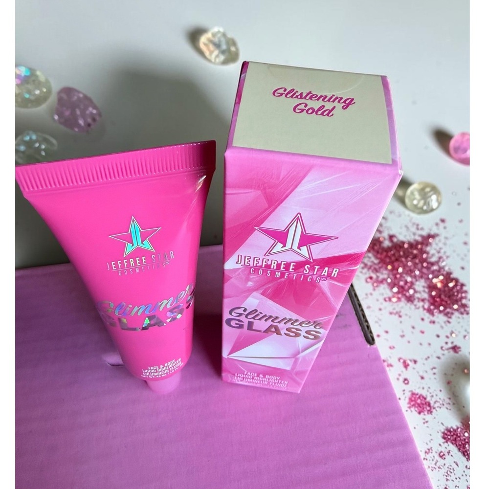 Jeffree Star Cosmetics - Glimmer Glass Highlight - Shade: Glistening Gold- *NIB*
